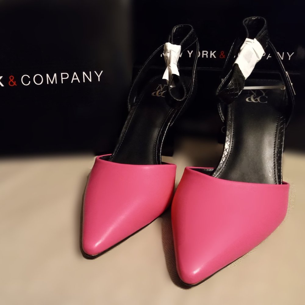 Pink Stacy Heel